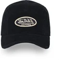casquette-courbee-noire-ajustable-vel02-von-dutch