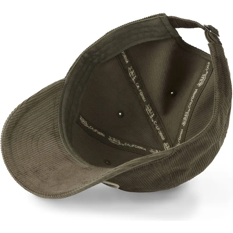 cap-izliekta-green-adjustable-strap-no-von-dutch