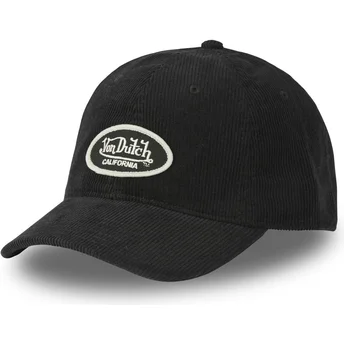 Gorra curva negra ajustable LOG09 de Von Dutch