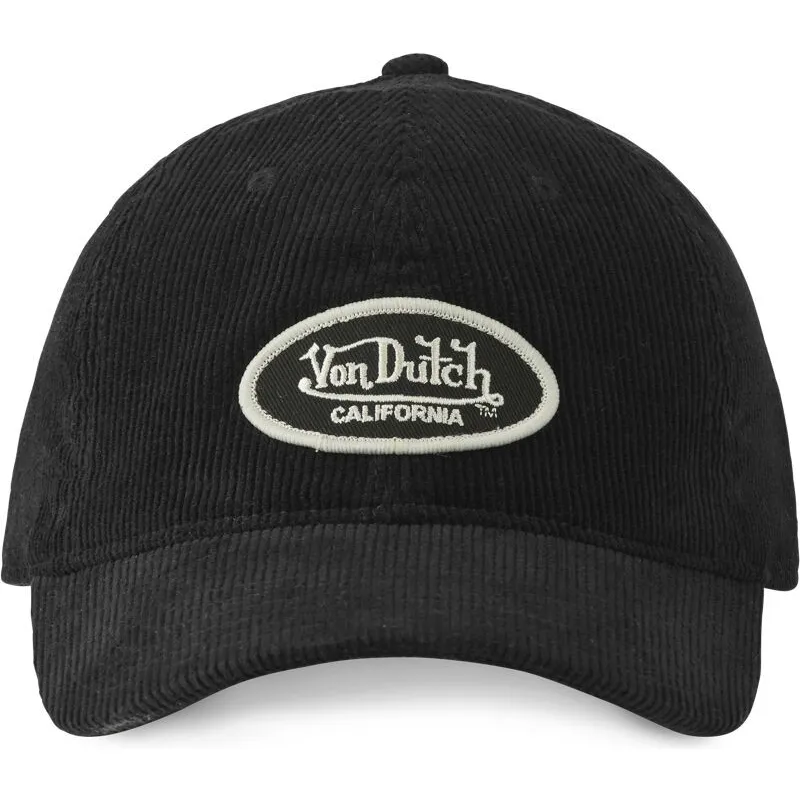 cap-izliekta-black-adjustable-strap-no-von-dutch