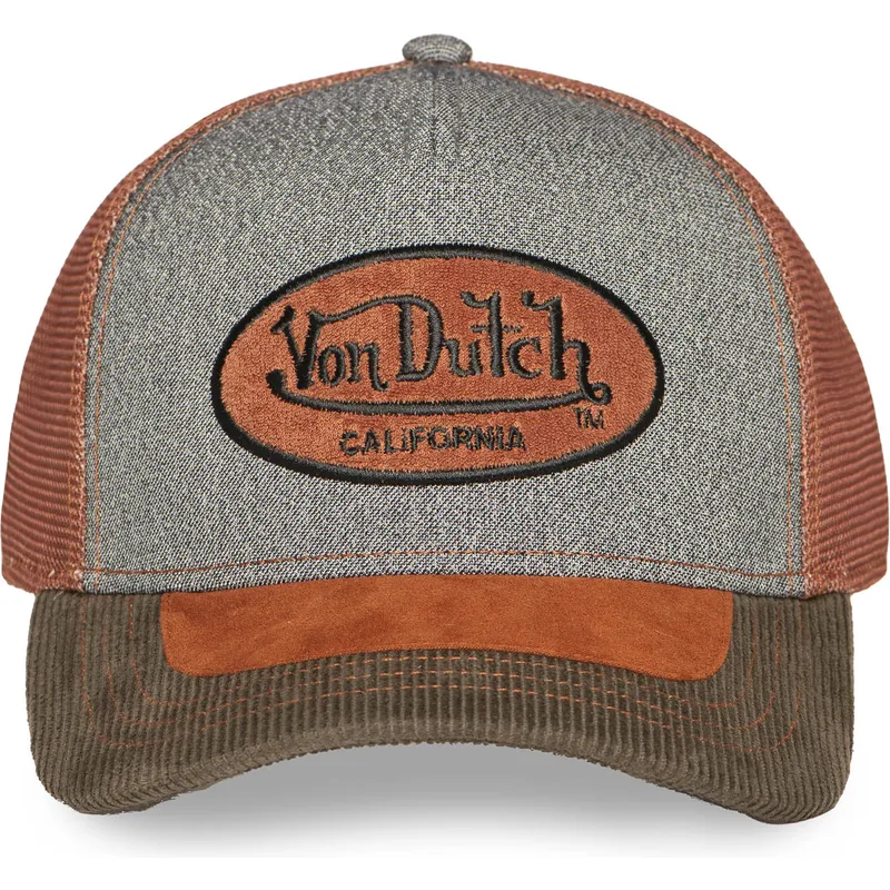 trucker-cap-grau-und-braun-shield01-von-von-dutch