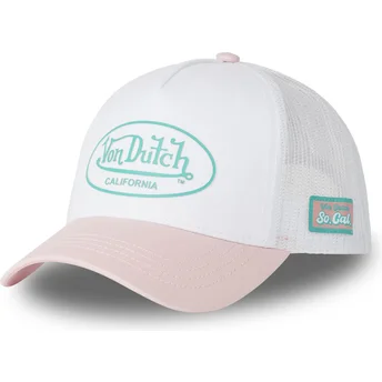 Cap izliekta pink snapback no Von Dutch