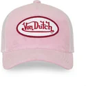 cap-izliekta-pink-snapback-no-von-dutch