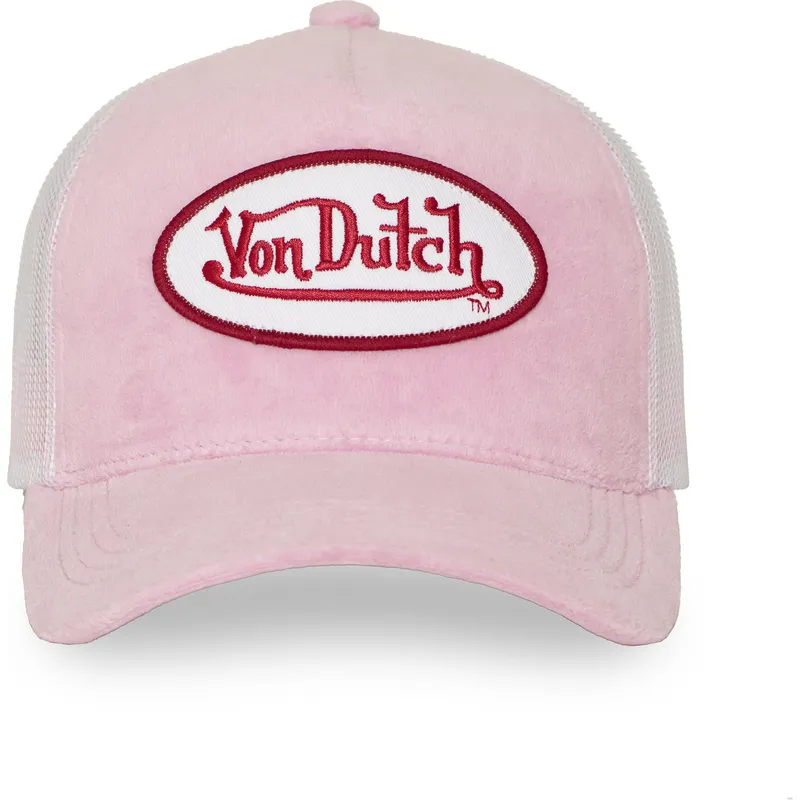 cepur-izliekta-truckeris-roza-snapback-kylie-p-no-von-dutch
