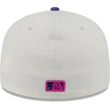 plaska-czapka-bezowo-fioletowa-dopasowana-59fifty-clr-dvlp-new-york-yankees-mlb-new-era