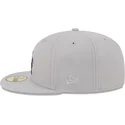 graue-flache-angepasste-59fifty-cracked-kappe-der-los-angeles-dodgers-mlb-von-new-era