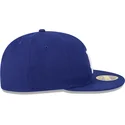 blaue-flache-angepasste-59fifty-retro-crown-a-frame-easy-kappe-der-los-angeles-dodgers-mlb-von-new-era