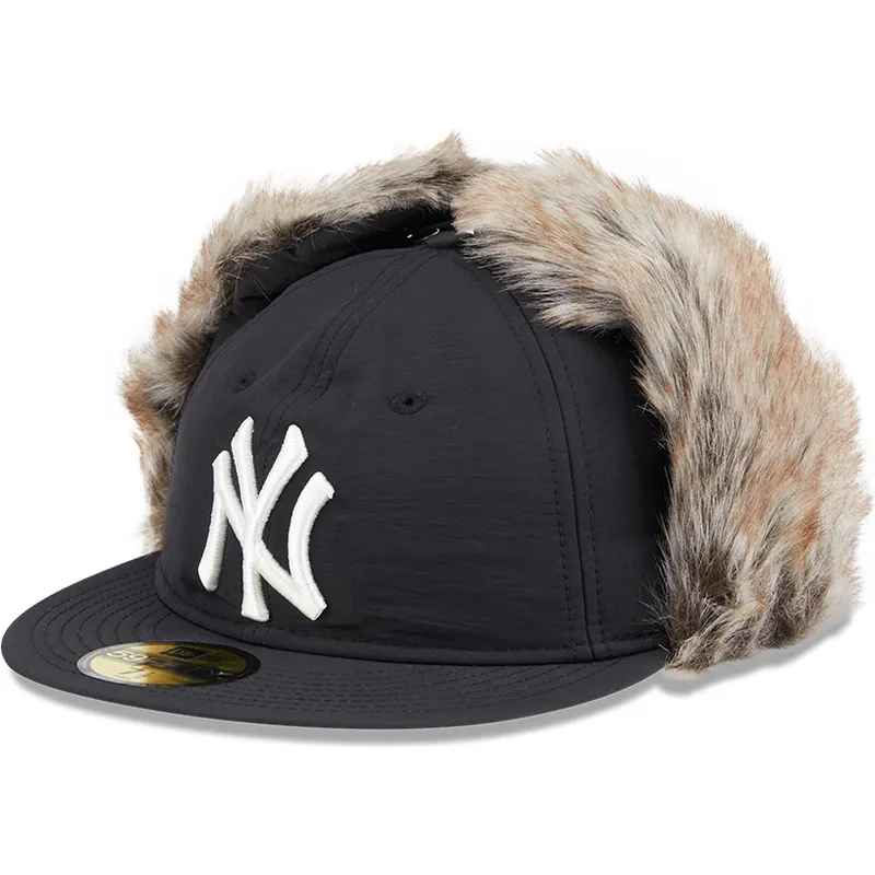 cepur-plakana-melns-pieguloss-59fifty-winter-dog-ear-no-new-york-yankees-mlb-no-new-era
