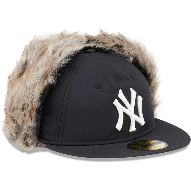 cepur-plakana-melns-pieguloss-59fifty-winter-dog-ear-no-new-york-yankees-mlb-no-new-era