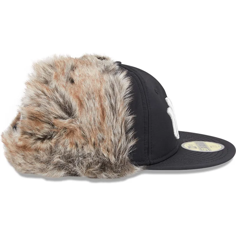 cepur-plakana-melns-pieguloss-59fifty-winter-dog-ear-no-new-york-yankees-mlb-no-new-era