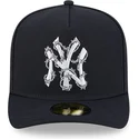 new-era-new-york-yankees-mlb-59fifty-a-frame-wired-navy-blaue-fitted-kappe