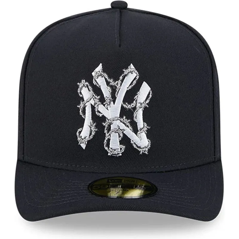 cepur-izliekta-tumsi-zils-pieguloss-59fifty-a-frame-wired-no-new-york-yankees-mlb-no-new-era