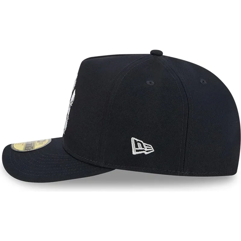 marineblaue-gebogene-verstellbare-59fifty-a-frame-wired-kappe-der-new-york-yankees-mlb-von-new-era