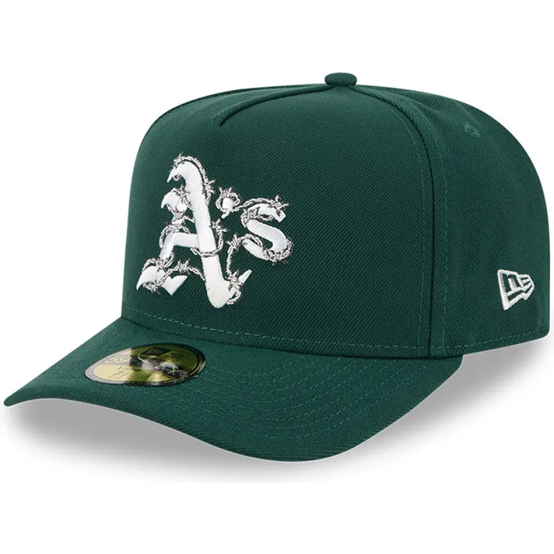 cepur-izliekta-zals-pieguloss-59fifty-a-frame-wired-no-oakland-athletics-mlb-no-new-era