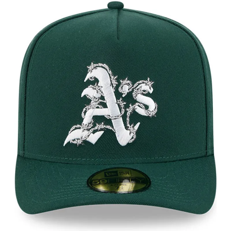 cepur-izliekta-zals-pieguloss-59fifty-a-frame-wired-no-oakland-athletics-mlb-no-new-era