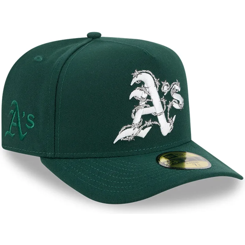 cepur-izliekta-zals-pieguloss-59fifty-a-frame-wired-no-oakland-athletics-mlb-no-new-era