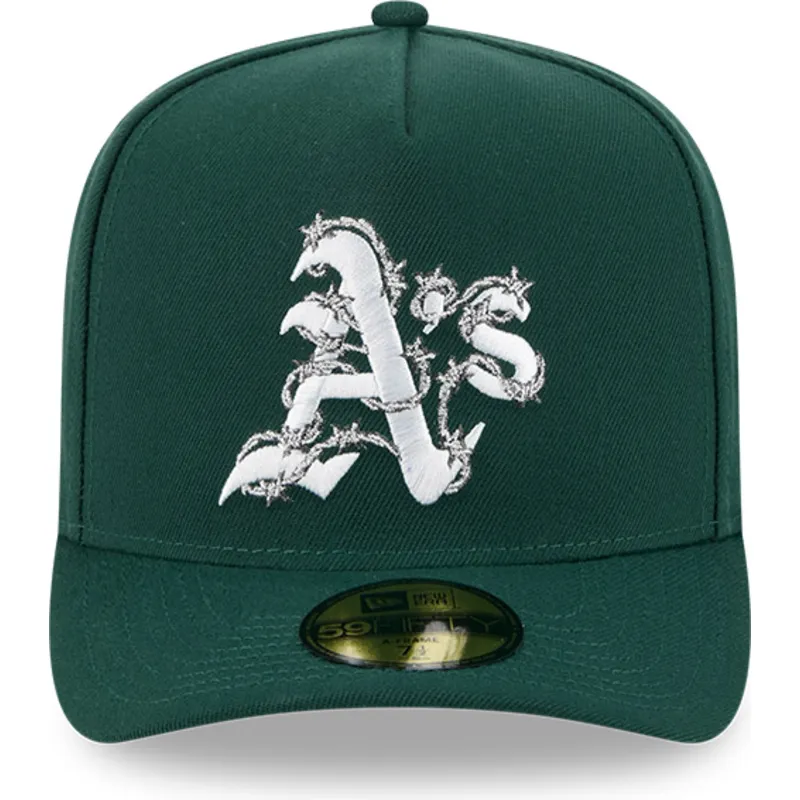 cepur-izliekta-zals-pieguloss-59fifty-a-frame-wired-no-oakland-athletics-mlb-no-new-era