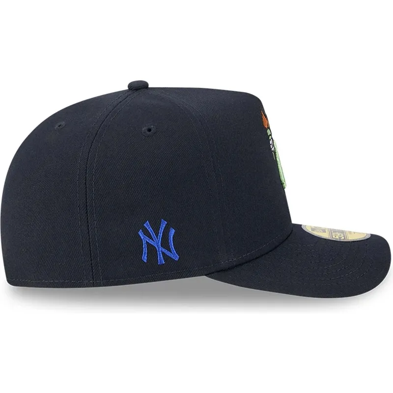 cepur-izliekta-tumsi-zils-pieguloss-59fifty-a-frame-cartoon-no-new-york-yankees-mlb-no-new-era