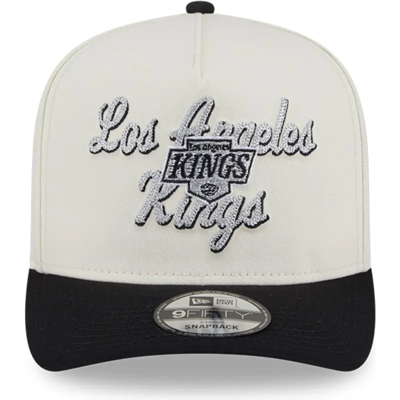 cepur-izliekta-bess-snapback-9fifty-a-frame-chainstitch-no-los-angeles-kings-nhl-no-new-era