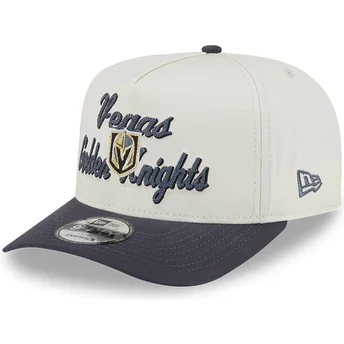 Cap izliekta beige snapback 9FIFTY A Frame Chainstitch no Vegas Golden Knights NHL no New Era