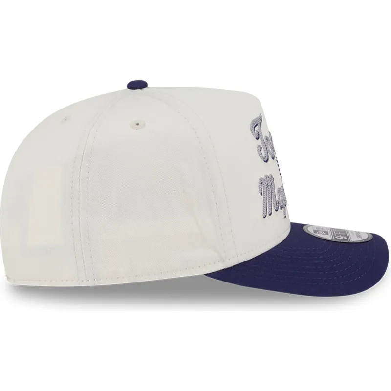 beige-und-violette-gebogene-snapback-kappe-9fifty-a-frame-chainstitch-der-toronto-maple-leafs-nhl-von-new-era