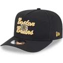 schwarze-gebogene-snapback-kappe-9fifty-a-frame-chainstitch-der-boston-bruins-nhl-von-new-era