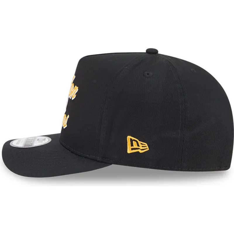 svart-kurvad-snapback-keps-9fifty-a-frame-chainstitch-fran-boston-bruins-nhl-av-new-era