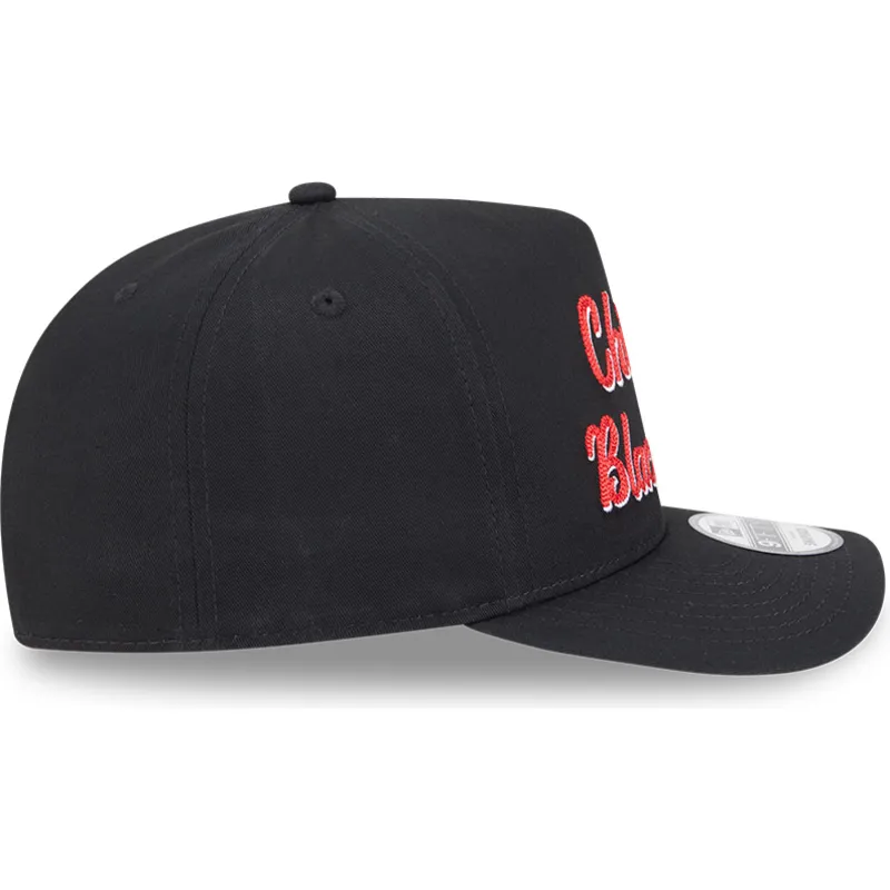 cap-izliekta-black-snapback-9fifty-a-frame-chainstitch-no-chicago-blackhawks-nhl-no-new-era