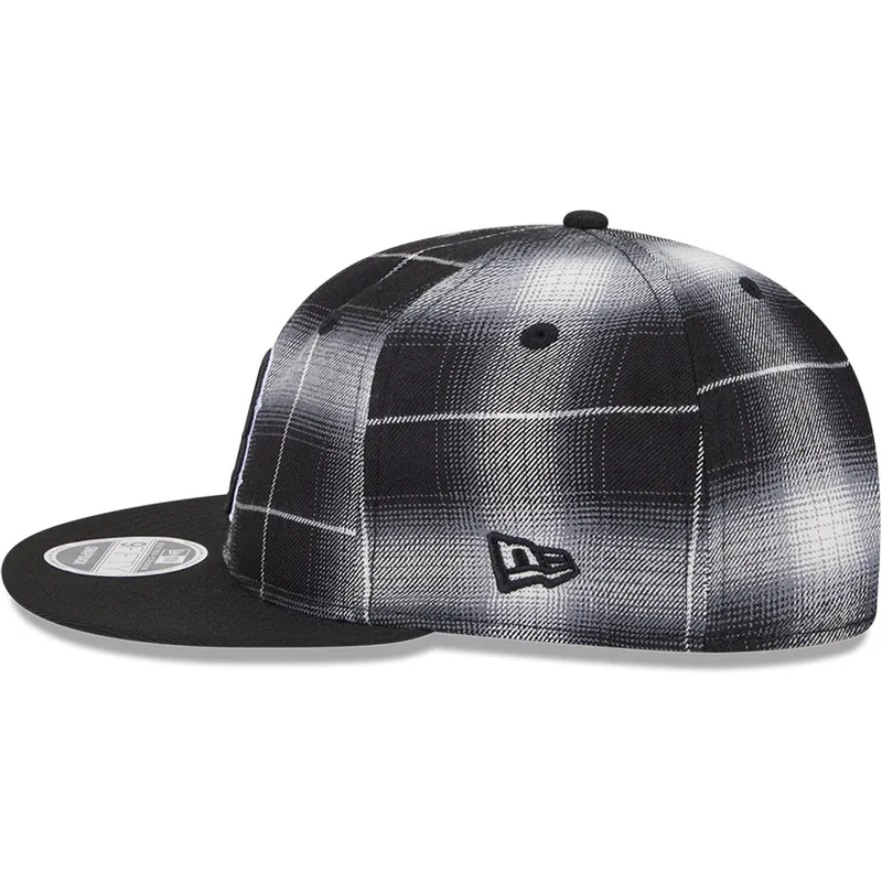 cap-plakana-black-snapback-9fifty-retro-crown-plaid-no-boston-red-sox-mlb-no-new-era