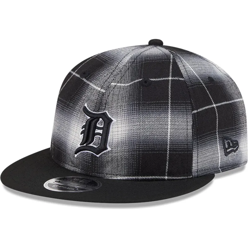 cap-plakana-black-snapback-9fifty-retro-crown-plaid-no-detroit-tigers-mlb-no-new-era