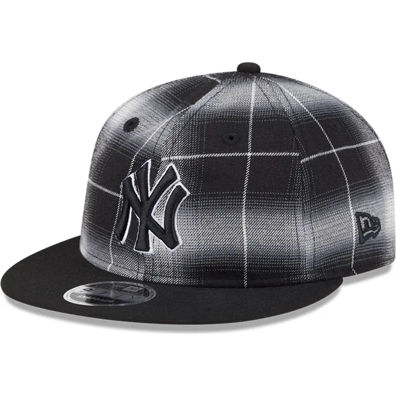 cepur-plakana-melns-snapback-9fifty-retro-crown-plaid-no-new-york-yankees-mlb-no-new-era