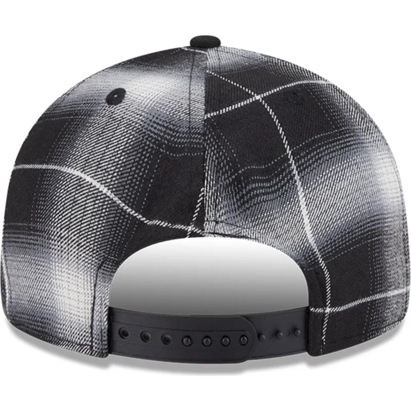 czarna-plaska-czapka-snapback-9fifty-retro-crown-plaid-oakland-athletics-mlb-new-era