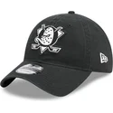 cepur-izliekta-melns-regulejams-9twenty-stamp-no-anaheim-ducks-nhl-no-new-era