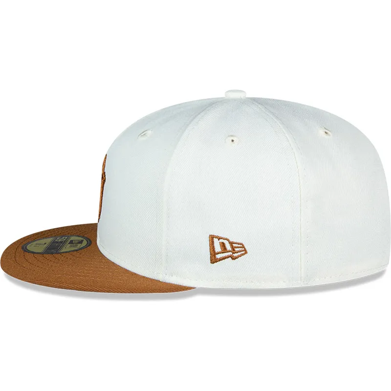 cepur-plakana-bruns-pieguloss-59fifty-chrome-toast-side-patch-no-new-york-yankees-mlb-no-new-era