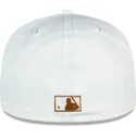 cepur-plakana-bruns-pieguloss-59fifty-chrome-toast-side-patch-no-new-york-yankees-mlb-no-new-era