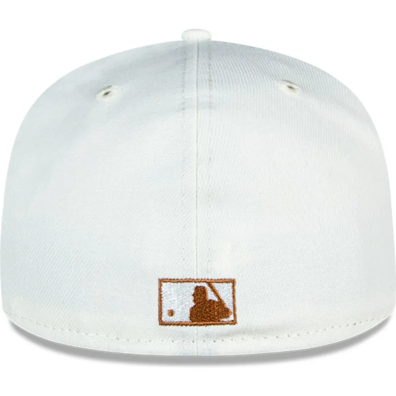 cepur-plakana-bruns-pieguloss-59fifty-chrome-toast-side-patch-no-new-york-yankees-mlb-no-new-era