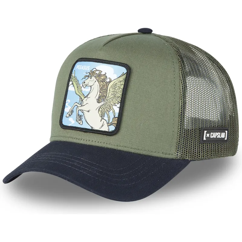 cepur-izliekta-truckeris-zals-snapback-cas2-pe2-pegass-mitiskas-radibas-no-capslab cepur-izliekta-truckeris-zals-snapback-cas2-pe2-pegass-mitiskas-radibas-no-capslab