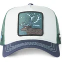 cepur-izliekta-truckeris-daudzkrasains-snapback-forest-cas2-for3-briedis-mitiskas-radibas-no-capslab