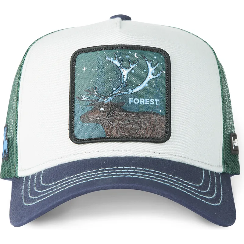 cepur-izliekta-truckeris-daudzkrasains-snapback-forest-cas2-for3-briedis-mitiskas-radibas-no-capslab