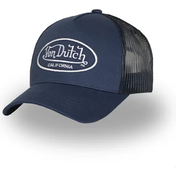 Cepur izliekta truckeris tumši zils regulējams LOF B37 no Von Dutch