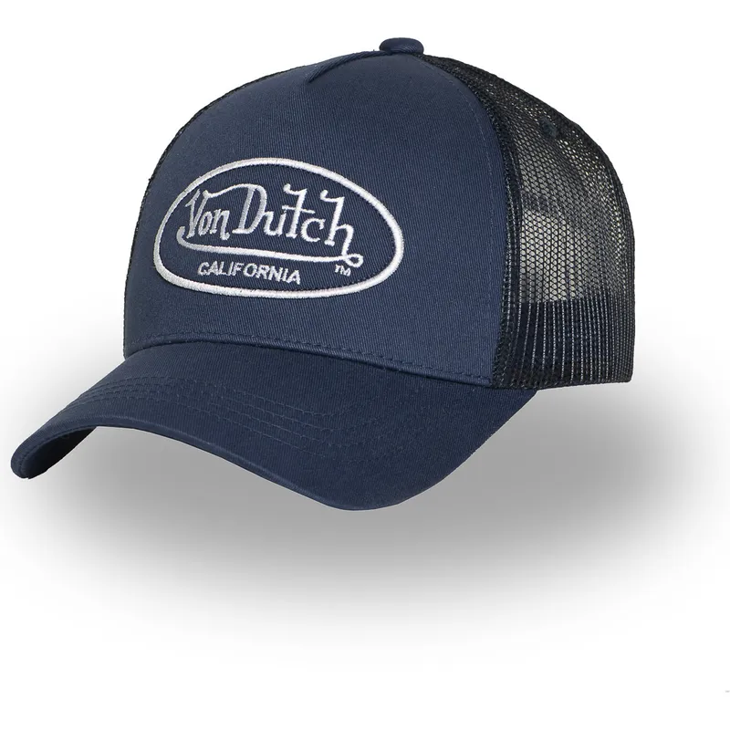 cepur-izliekta-truckeris-tumsi-zils-regulejams-lof-b37-no-von-dutch