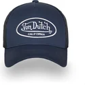 cepur-izliekta-truckeris-tumsi-zils-regulejams-lof-b37-no-von-dutch