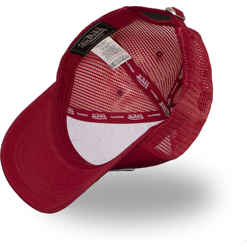 cap-izliekta-red-adjustable-strap-no-von-dutch