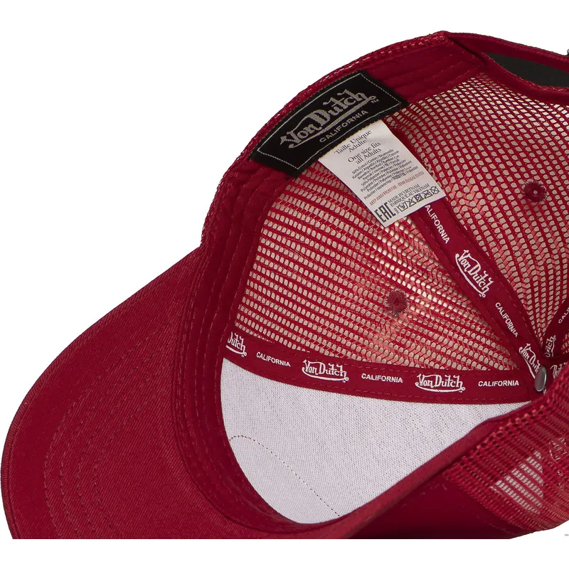 cap-izliekta-red-adjustable-strap-no-von-dutch