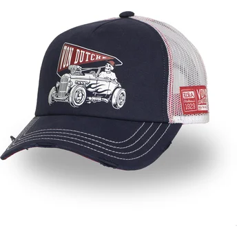 Cepur izliekta truckeris tumši zils snapback CREW26 no Von Dutch