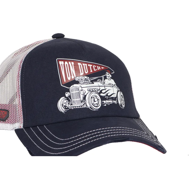 cepur-izliekta-truckeris-tumsi-zils-snapback-crew26-no-von-dutch