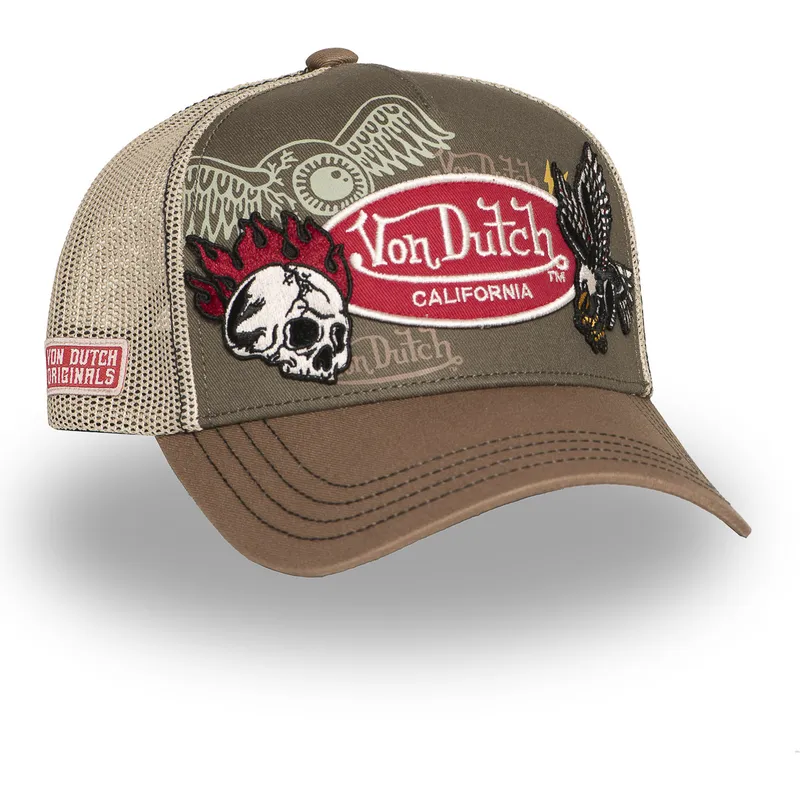 cepur-izliekta-truckeris-bruns-snapback-patches12-no-von-dutch