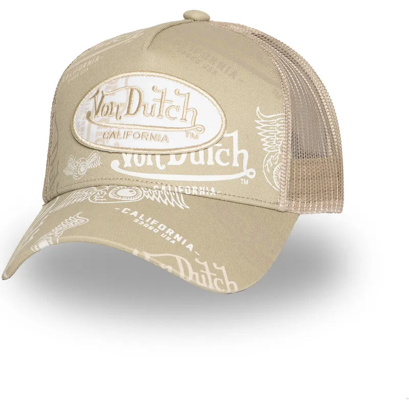 cap-izliekta-beige-snapback-no-von-dutch