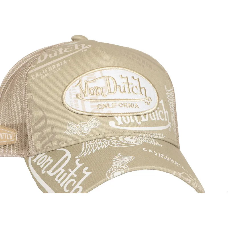 cap-izliekta-beige-snapback-no-von-dutch