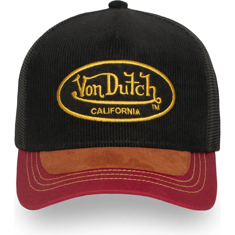 cepur-izliekta-truckeris-melns-snapback-shield03-no-von-dutch